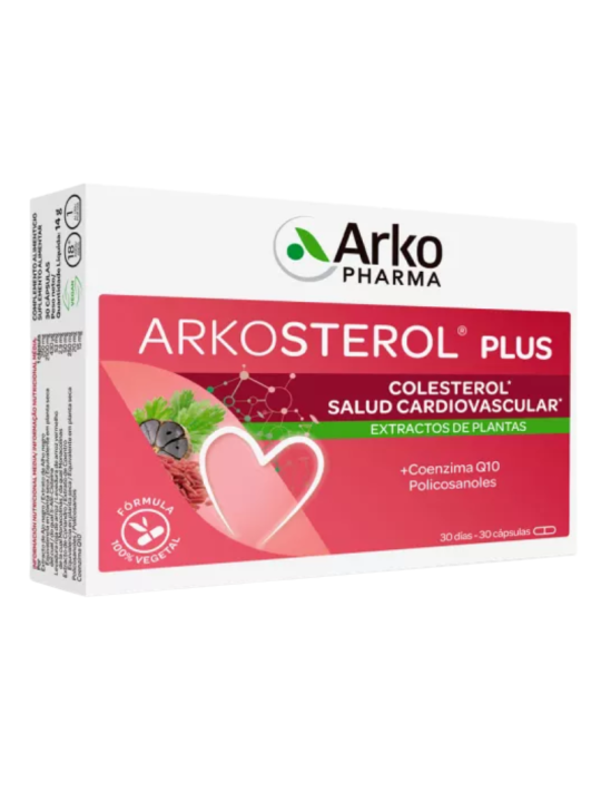 Arkosterol plus + co Q10 30 caps