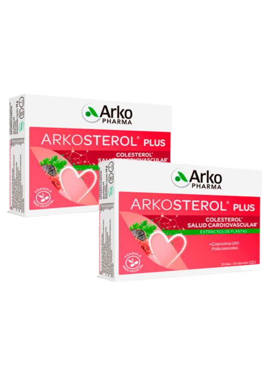 Arkosterol plus + co q10 duplo 30 + 30 cap