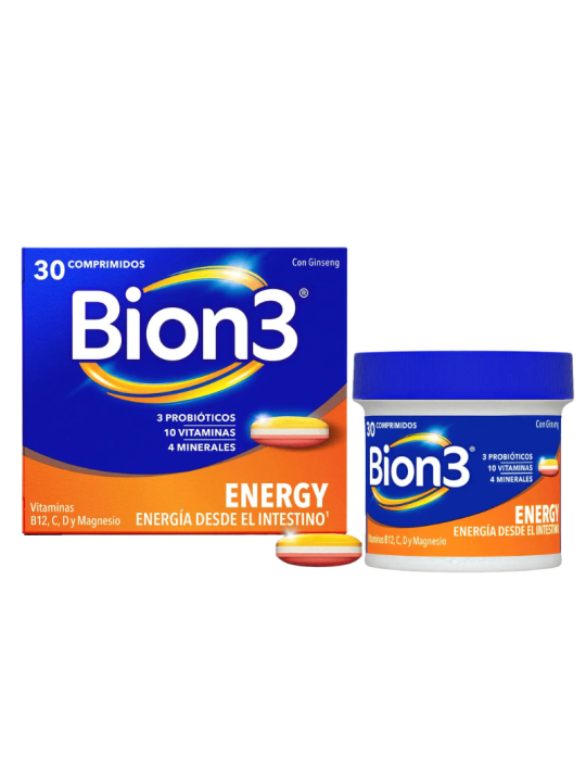 Bion3 energía 30 comprimidos
