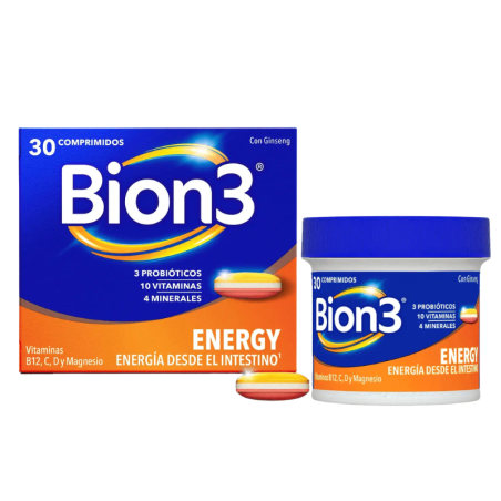Bion3 energía 30 comprimidos