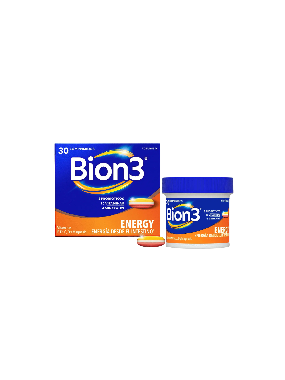 Bion3 energía 30 comprimidos