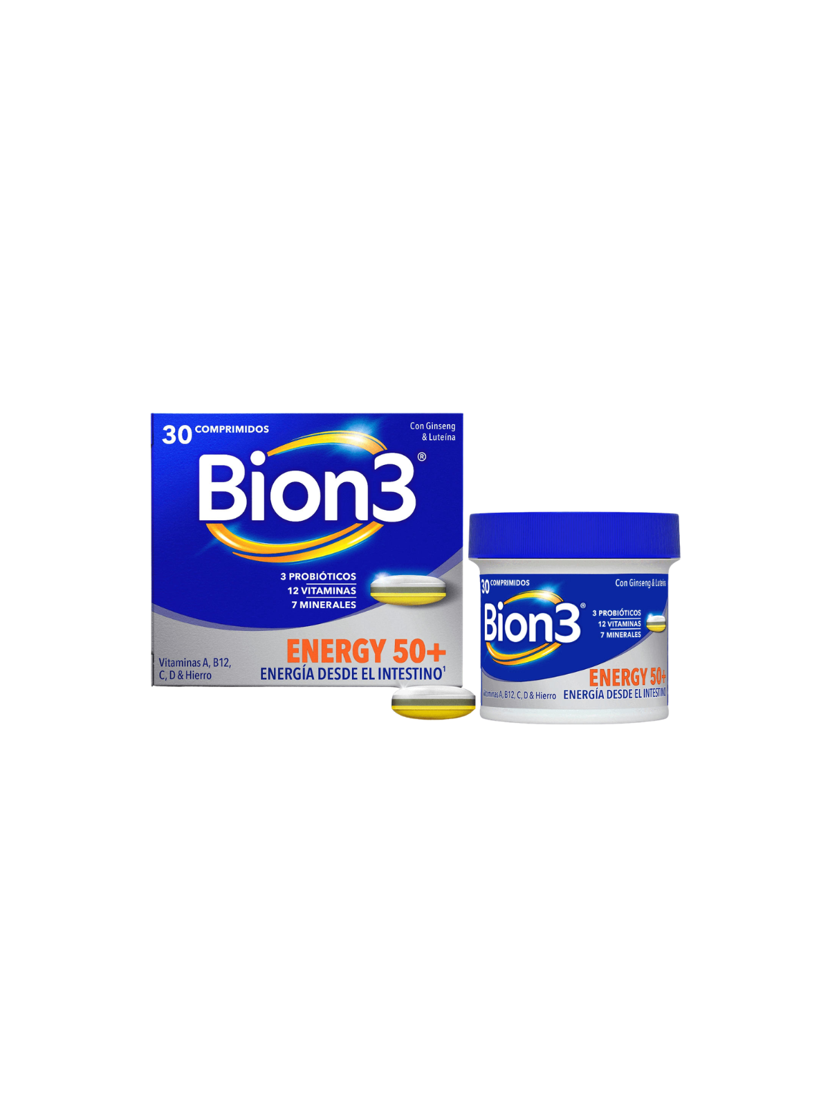 Bion3 energy 50+ 30 comprimidos