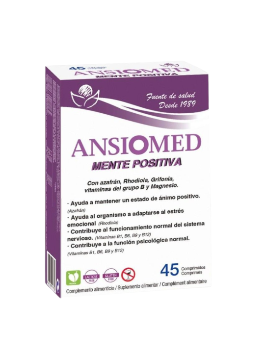 Ansiomed mente positiva 45 comprimidos
