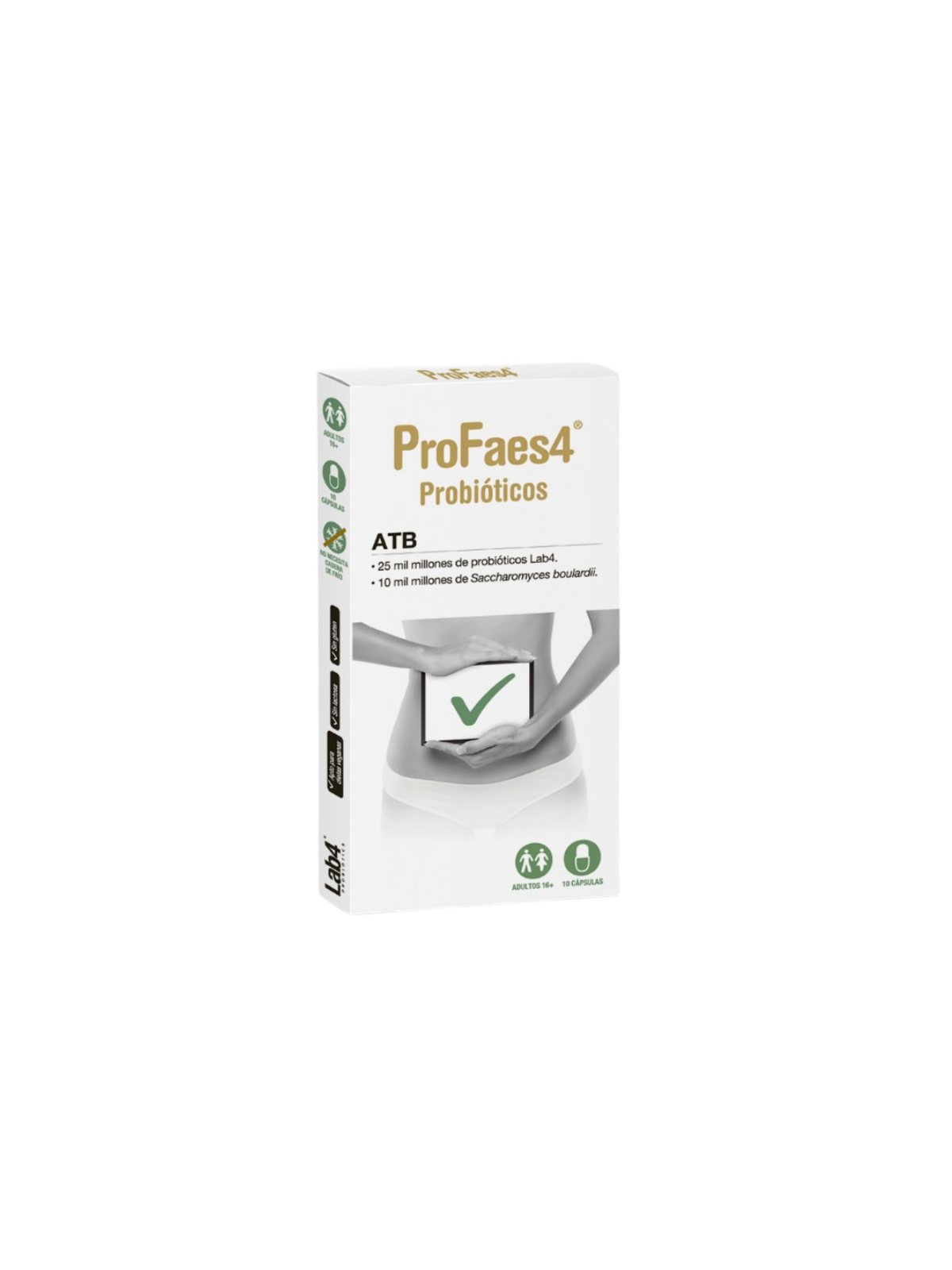 Profaes4 atb 10 capsulas