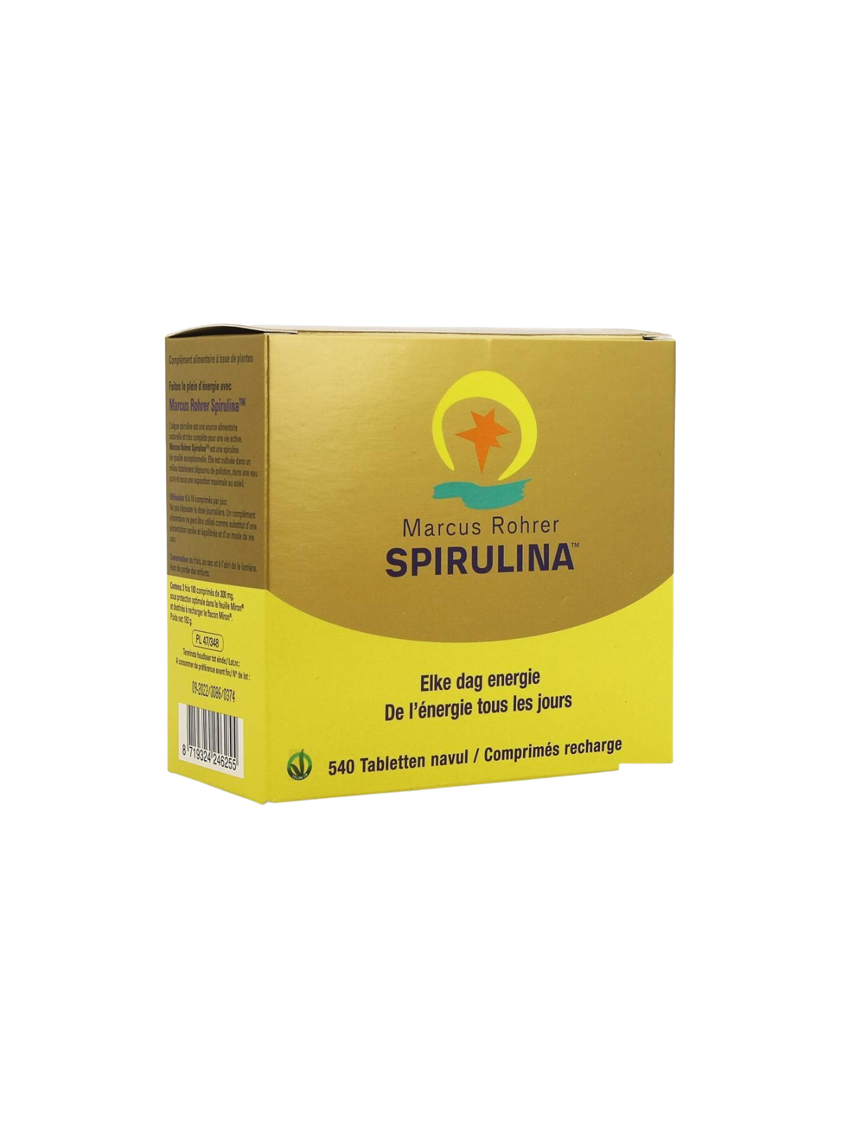 Marcus Rohrer Spirulina 540 comprimidos