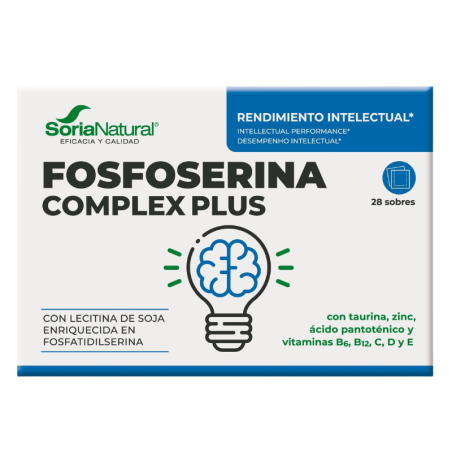 Soria natural fosfoserina complex plus 28 sobres