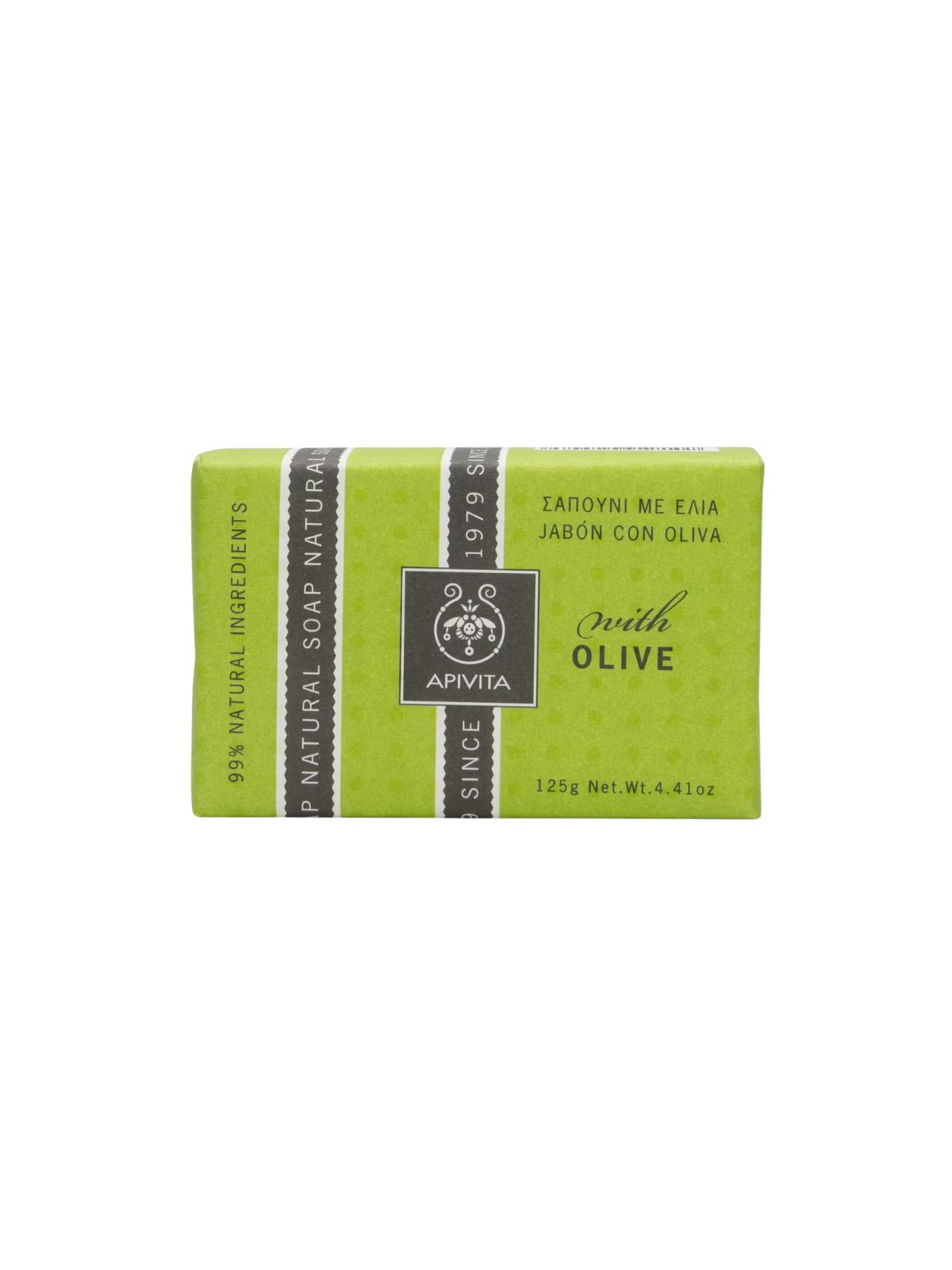 Apivita pastilla jabon con oliva 125 g