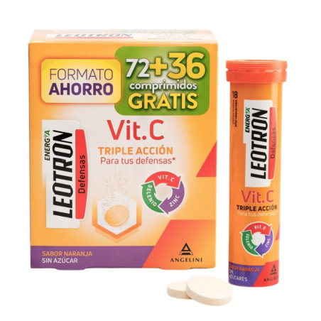 Angelini leotron defensas vit C 72 + 36 comprimidos