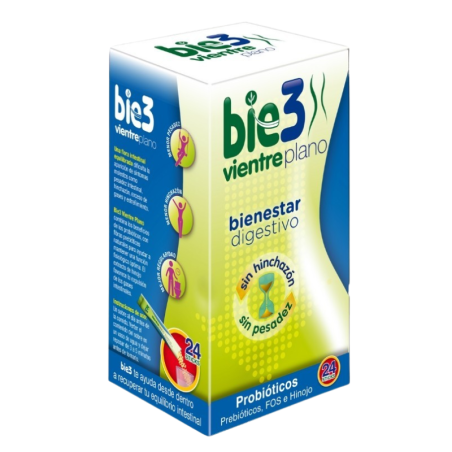 Bie3 vientre plano 24 sticks solubles