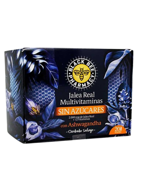 Black Bee Pharmacy jalea multivitaminas 20 viales
