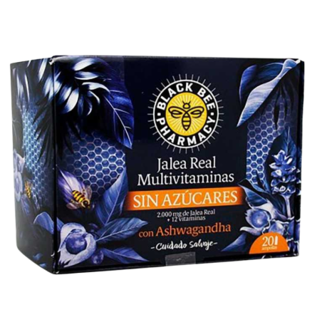 Black Bee Pharmacy jalea multivitaminas 20 viales