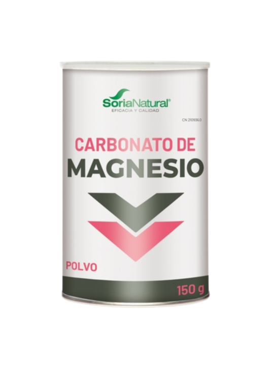 Soria natural carbonato de magnesio 150 g polvo