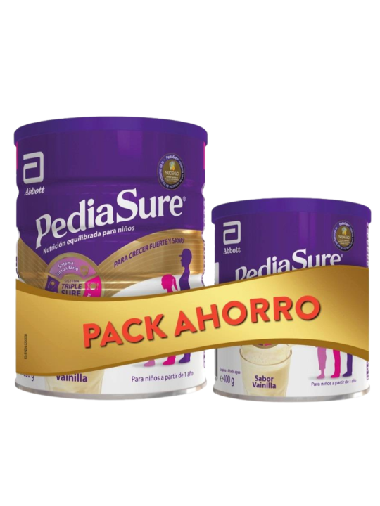 Pediasure vainilla 850g + 400g