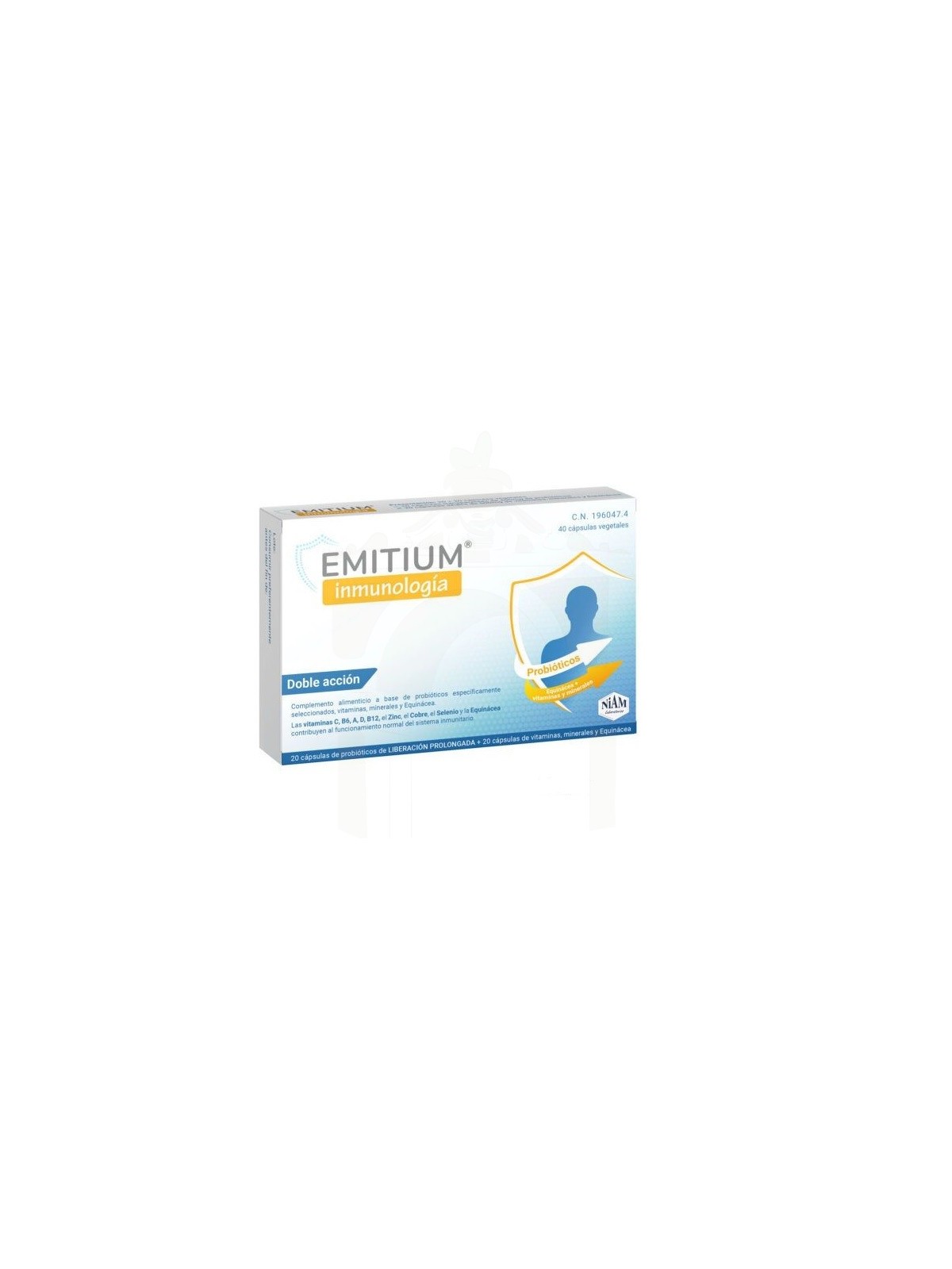 Emitium inmunologia 40 capsulas