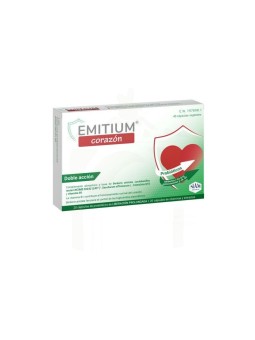Emitium corazon 40 capsulas