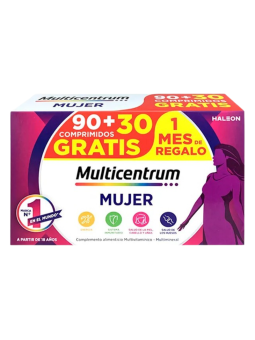 Multicentrum Mujer 90 + 30 comprimidos pack promocional
