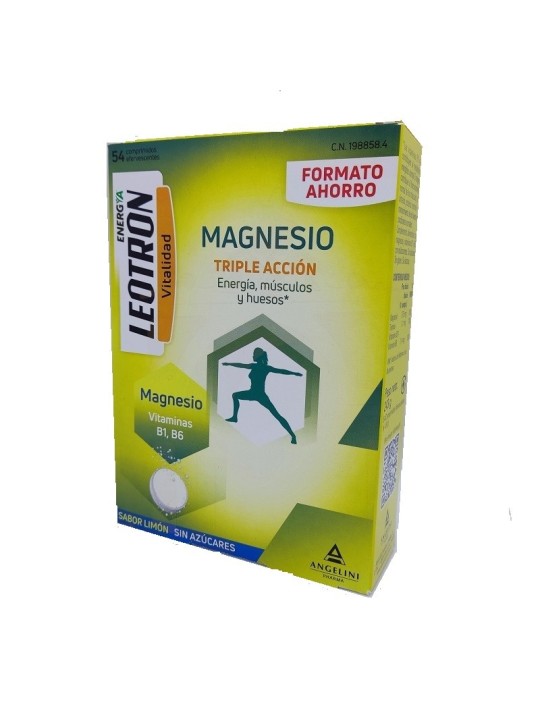 Leotron magnesio angelini 54 comprimidos efervescentes