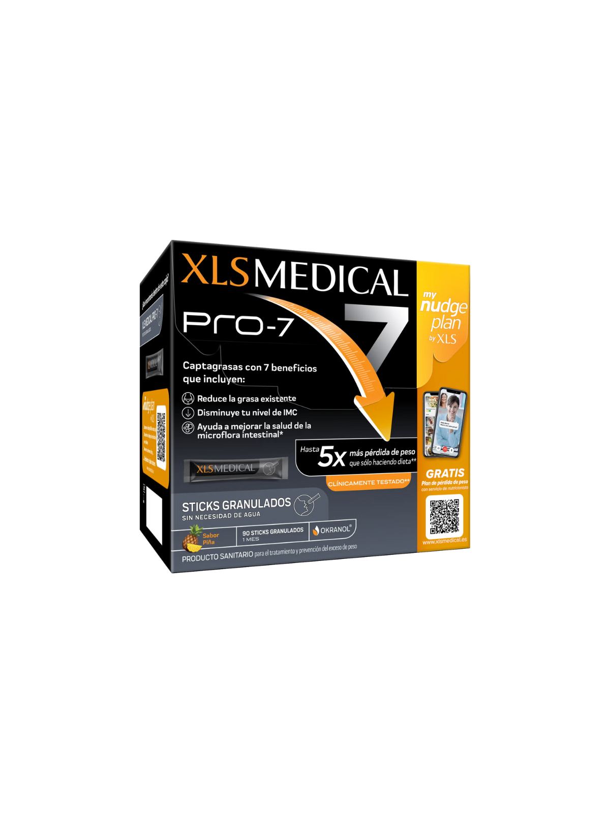 XLS Medical PRO-7 90 sticks sabor piña