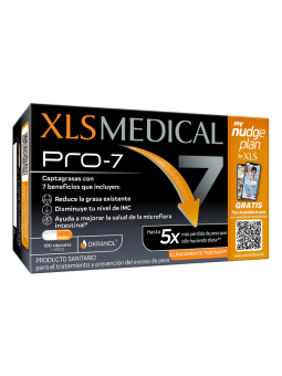 XLS Medical PRO-7 captagrasas 180 cápsulas