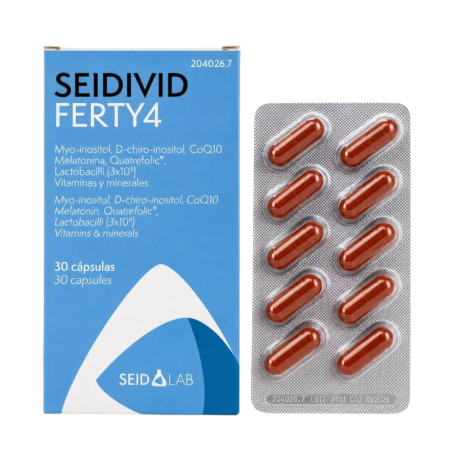 Seidivid Ferty4 Fertilidad Femenina 30 Cápsulas