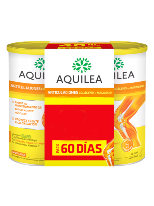Aquilea articulaciones colageno + magnesio 375g duplo 40% 2º ud