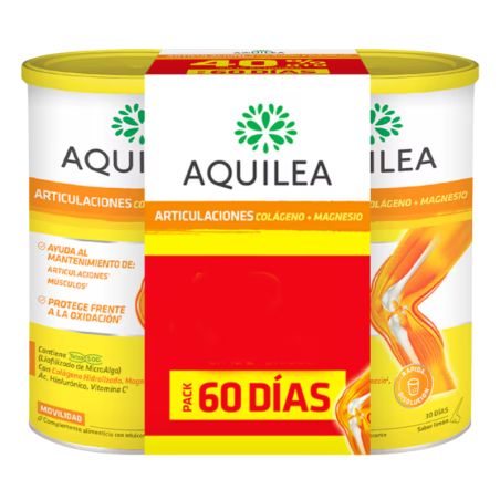Aquilea articulaciones colageno + magnesio 375g duplo 40% 2º ud