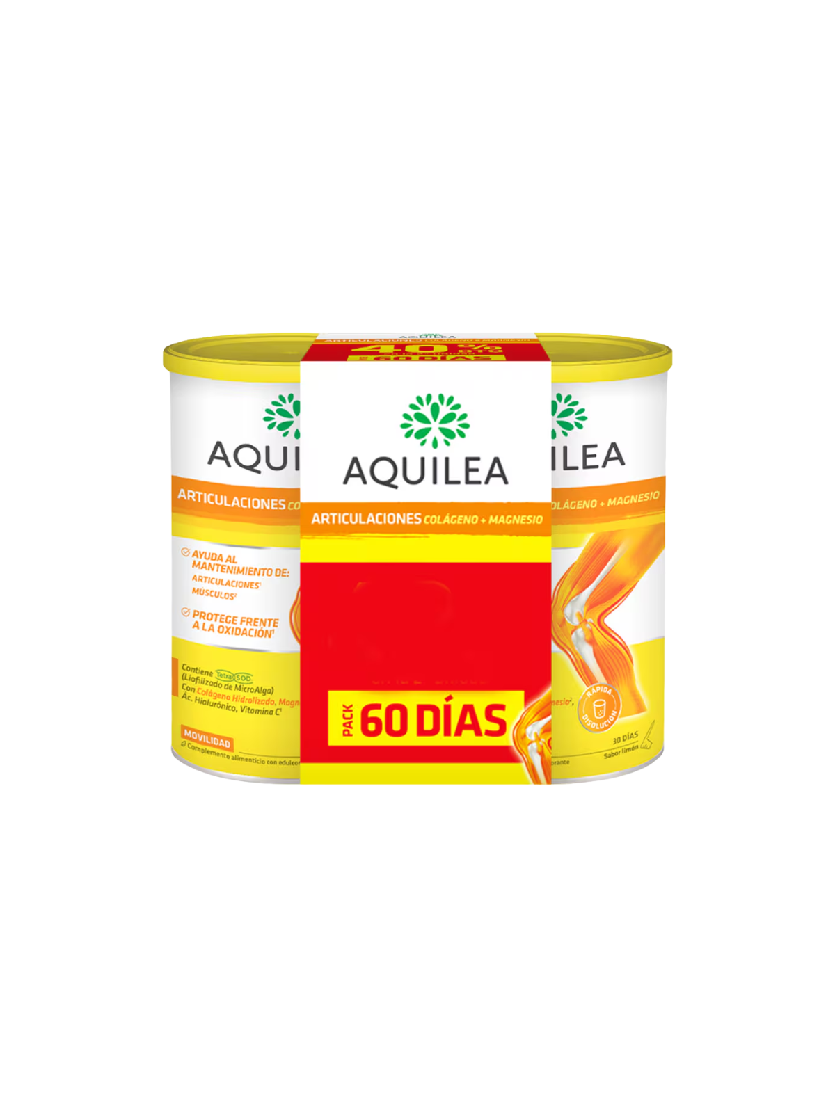 Aquilea articulaciones colageno + magnesio 375g duplo 40% 2º ud