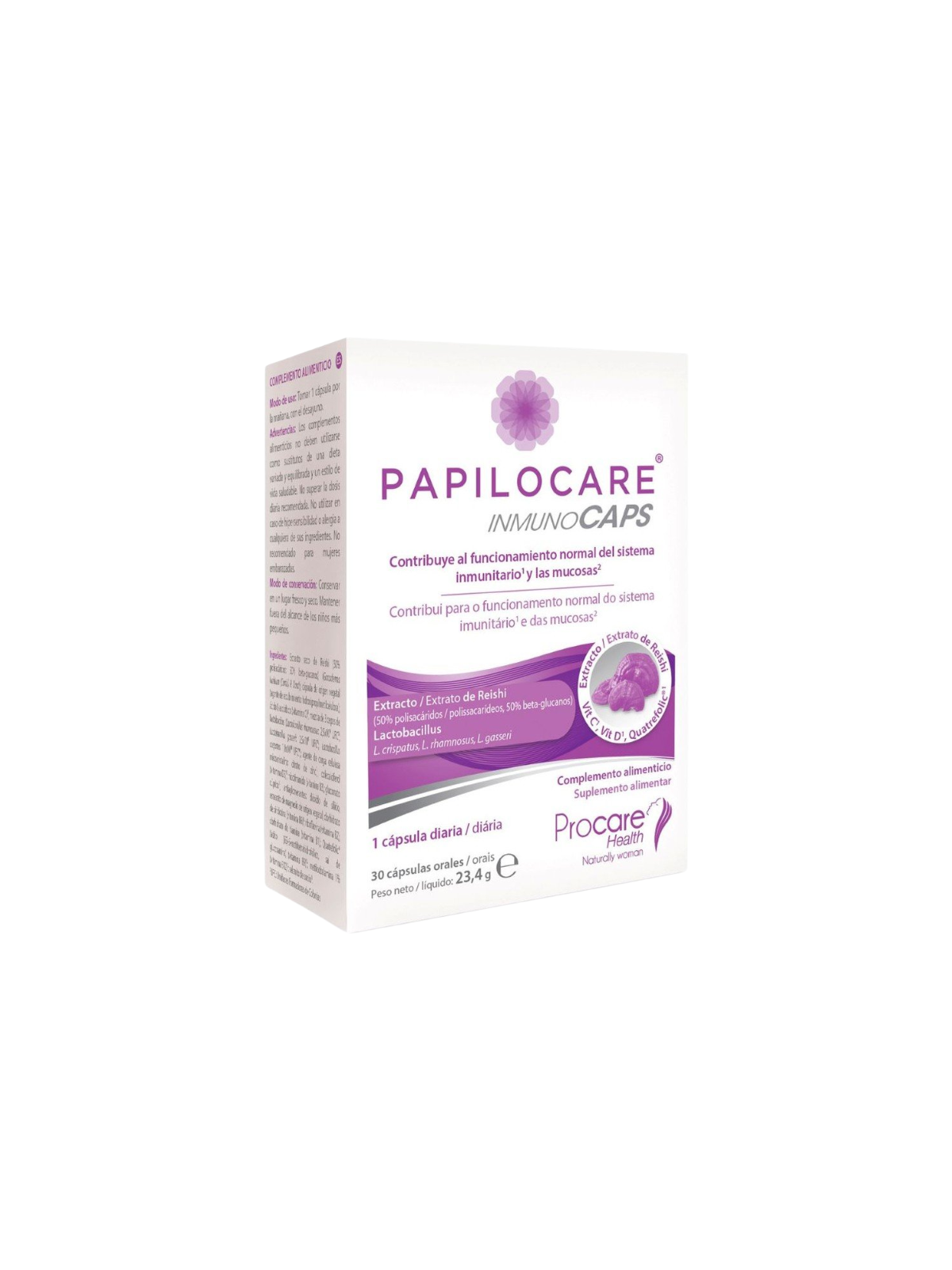 Papilocare Inmunocaps 30 cápsulas