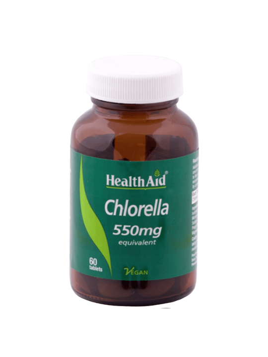 Health Aid Chlorella 550 mg 60 comprimidos