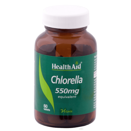 Health Aid Chlorella 550 mg 60 comprimidos