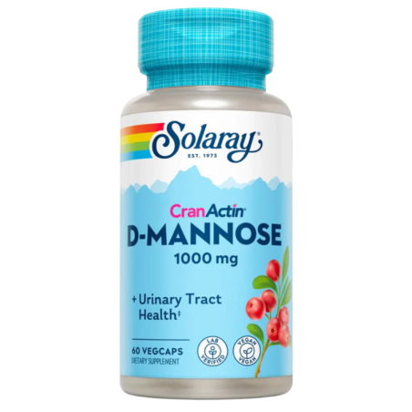 Solaray D Mannose Cranactin 60 cápsulas