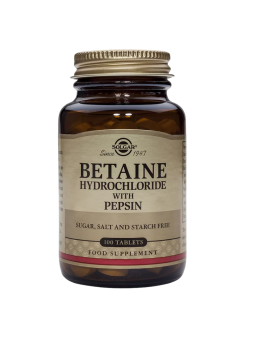 Solgar Betaina clorhidrato 100 caps
