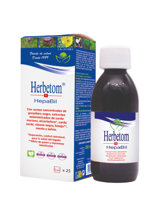 Herbetom 1 HB hepabil 250 ml