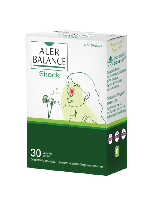 Bioserum alerbalance shock 30 capsulas