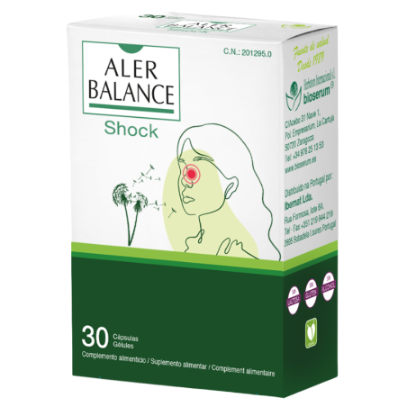 Bioserum alerbalance shock 30 capsulas