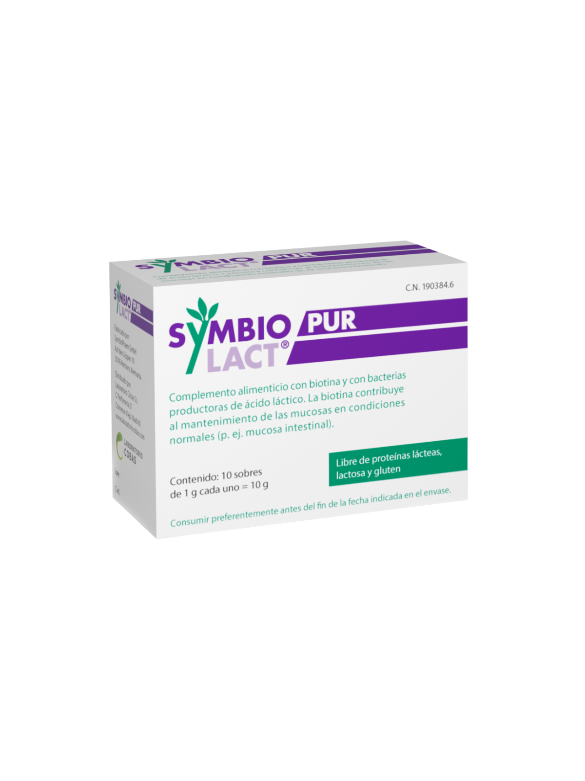 Symbiolact pur 10 sobres x 1 g