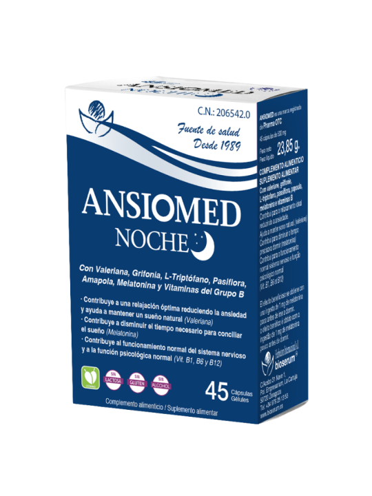 Ansiomed noche 45 capsulas