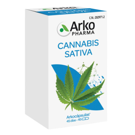 Arkocapsulas cannabis sativa 45 capsulas