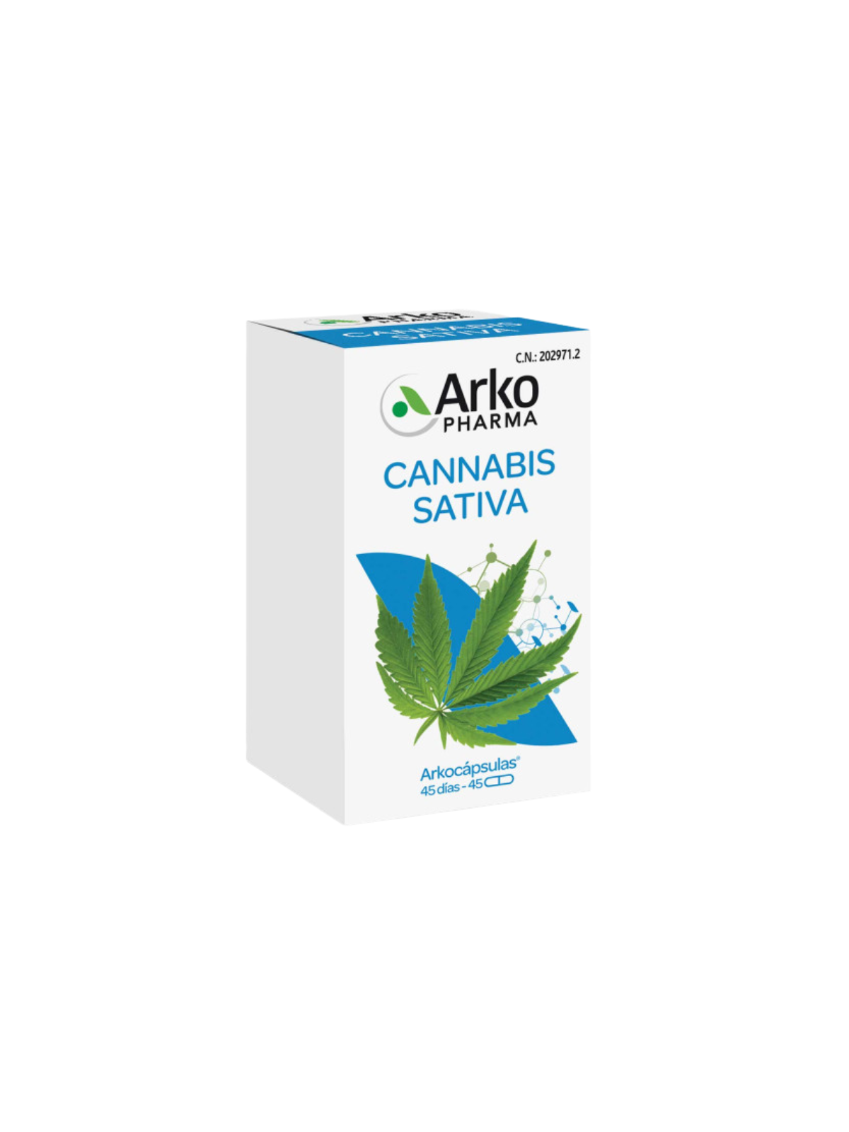 Arkocapsulas cannabis sativa 45 capsulas