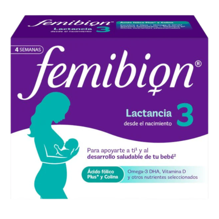 Femibion 3 lactancia 4 semanas 28 comp + 28 cap