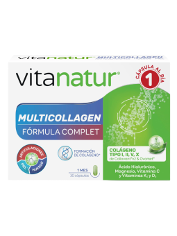 Vitanatur multicollagen 30 capsulas