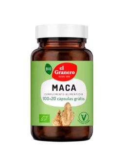 El granero Maca bio 120 caps