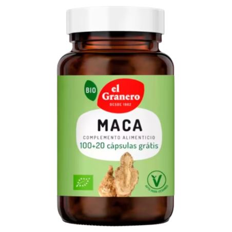 El granero Maca bio 120 caps
