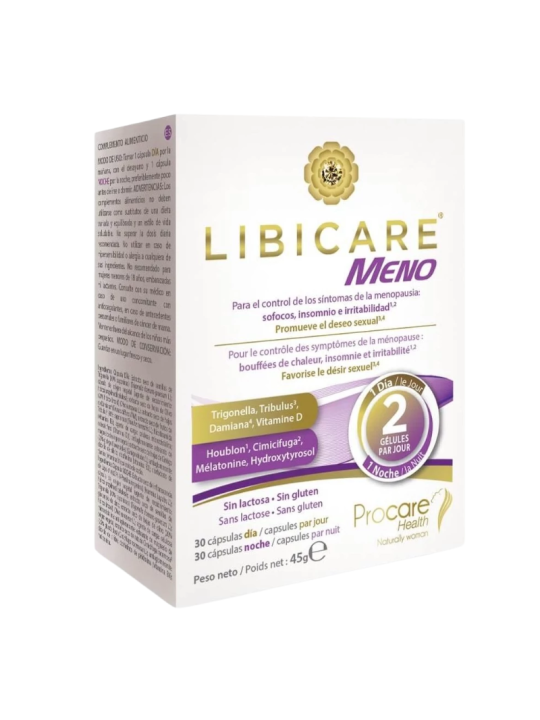 Libicare meno 30 + 30 capsulas