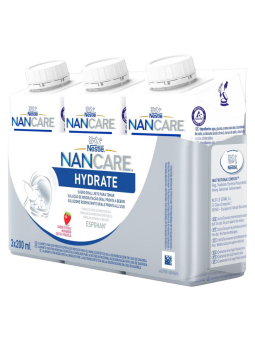 Nestlé Nancare Hydrate Fresa 3 x 200 ml