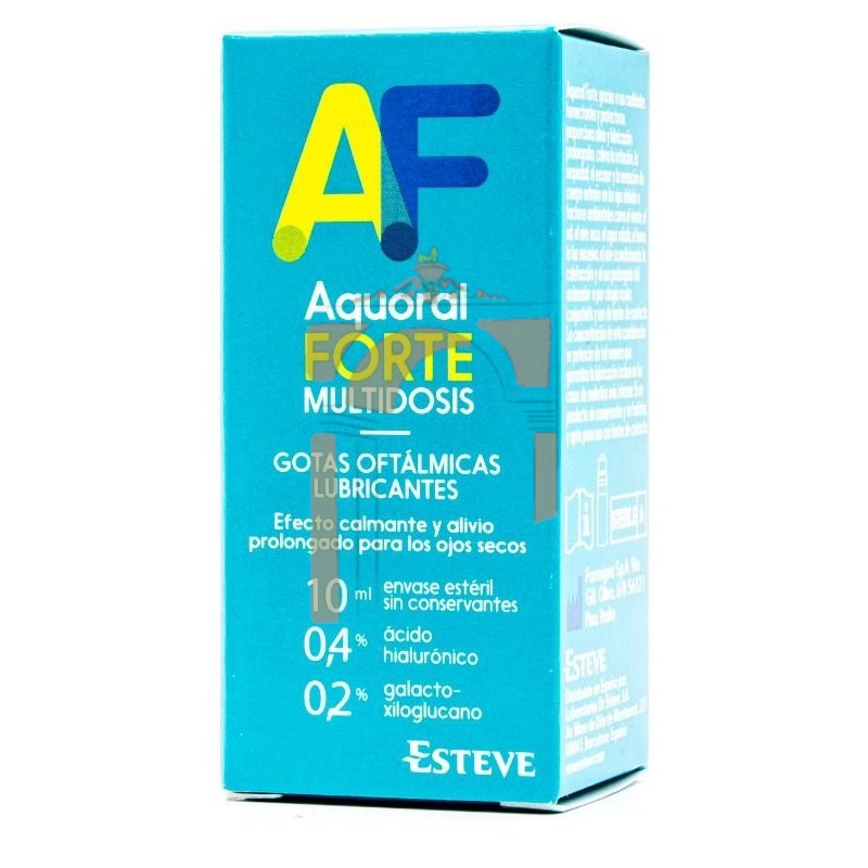 Aquoral Forte gotas monodosis, 30 u - sequedad ocular – La Farmacia Central  Gelida
