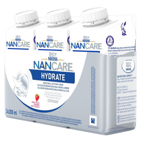 Nestlé Nancare Hydrate Fresa 3 x 200 ml