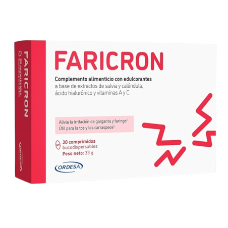 Faricron 30 comp faringitis crónica