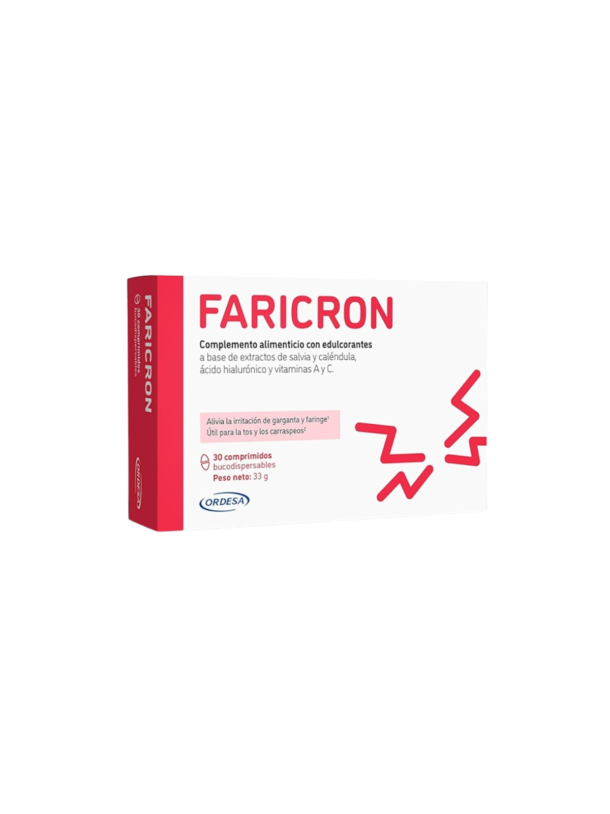 Faricron 30 comp faringitis crónica