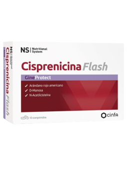 Ns gineprotect cisprenicina flash 10 comprimidos